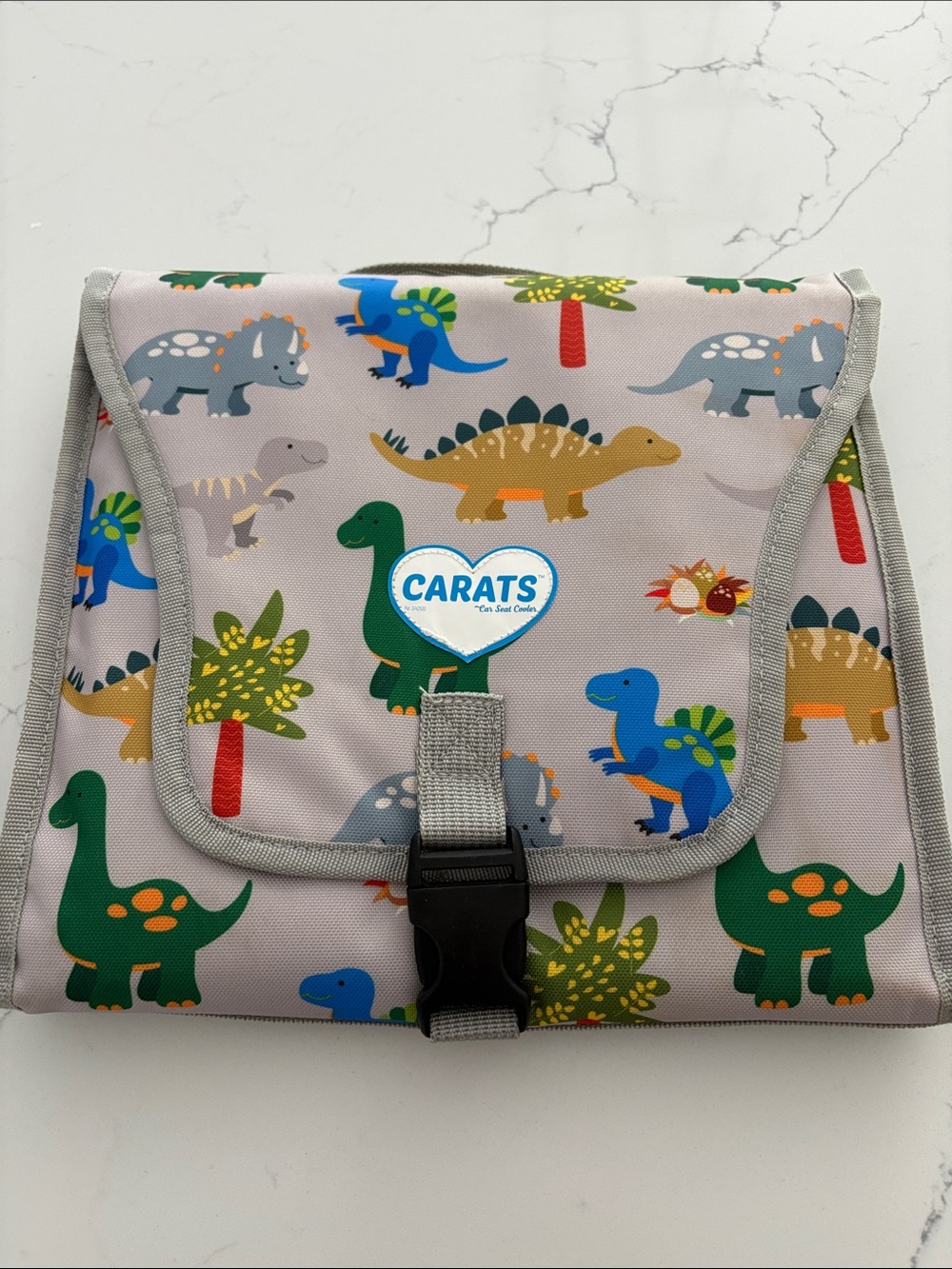 Kids Dinosaur Car Seat Cooling Pad